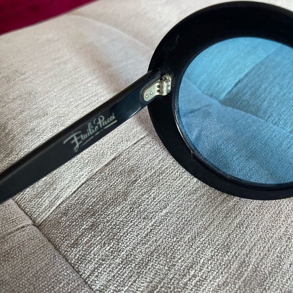 🔥 🕶 EMILIO PUCCI 1960s Vintage Round Sunglasses - Picture 4 of 7